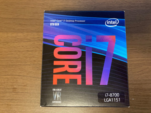 その他 Intel CPU Core i7-8700 3.2GHz