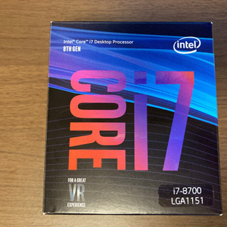 Intel CPU Core i7-8700 3.2GHz