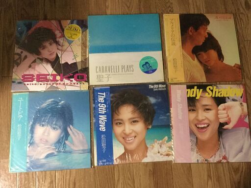 （ご購入有難うございます）松田聖子LPレコード　15枚セット