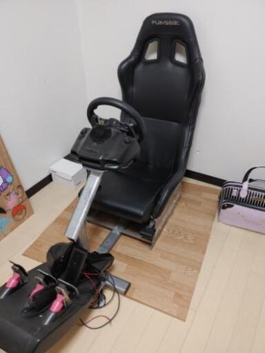 logicool g27 ハンドルコントローラー + playseat challenge