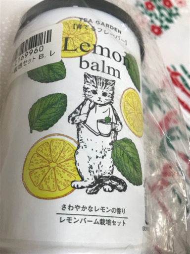 新品 猫柄 育てるフレーバー 紅茶にも レモン栽培 植物ハーブ にゃが プロフ見てね 瀬谷の芳香剤 消臭剤の中古あげます 譲ります ジモティーで不用品の処分