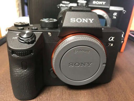 [美品] sony a7Ⅲ  ボディ　2019年12月購入　32gb sd付き