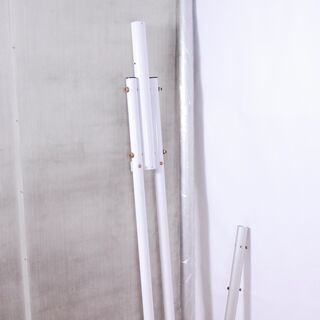 3358 アルミ ポール パイルセット 8ｍ スカイキングポール  アンテナ アマチュア無線 マスト 愛知県岡崎市 直接引取可 東洋紡 こいのぼり　エビス