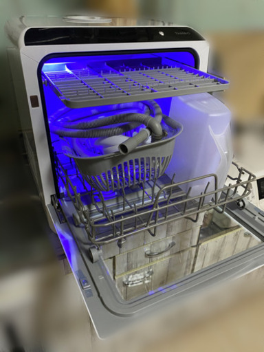【取引完了】 水道いらずのタンク式食器洗い乾燥機「ラクア」 STTDWADW 食洗機