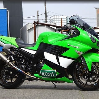 ZZR1400 ライムグリーンオールペン　ZX14仕様　メガツアラーモンスター‼︎
