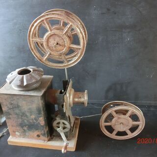 アンティーク家庭用映写機：フィルム8本付
