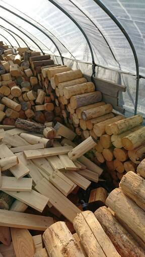 薪（針葉樹）18,000円/1㎥ ☆5㎥以上ご購入で送料無料（苫前から片道  