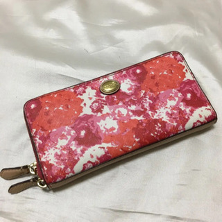 COACH　ラウンドファスナー長財布