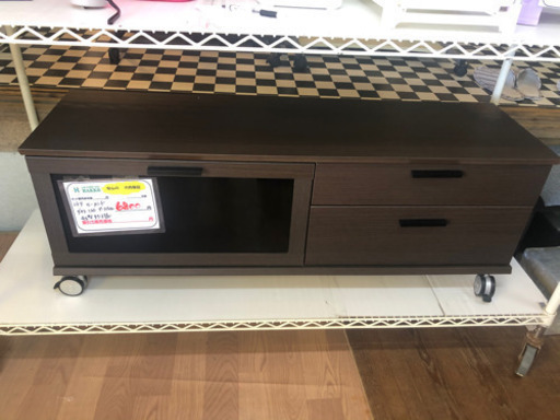 【リサイクルサービス八光　田上店　配達・設置OK】ニトリ　ローボード　ダイス　120　DBR　50型まで対応