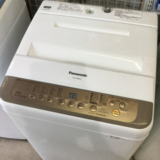 洗濯機 パナソニック NA-F70PB10 洗濯容量7.0kg 2017年製