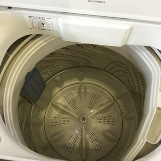 洗濯機 パナソニック NA-F70PB10 洗濯容量7.0kg 2017年製
