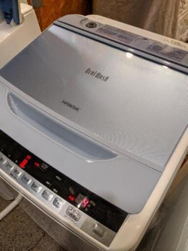 【売約済み】日立 HITACHI BW-V8WV A [ビートウォッシュ 全自動洗濯機 （8kg） ]　大型　ファミリーサイズ　一人暮らし　同棲　引っ越し　検　パナソニック　日立　東芝　SHARP　シャープ　HITACHI　TOSHIBA　国内メーカー　国産　日本製