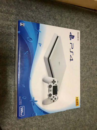 PS4本体グレイシャー・ホワイト500GB