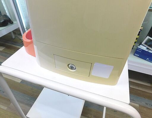 良品 GACHAPY ガチャピー ガチャガチャ本体 専用台付き 鍵欠品