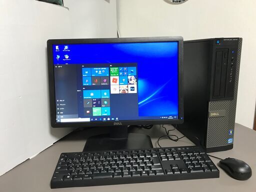 デスクトップパソコン Dell  901/Dell-Widows 10/Office: Excel,Word,PowerPoint, Outlook.