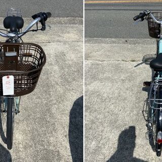 整備済新基準良品 BRIDGESTONE 8.7AH 電動アシスト自転車W10-質実剛健 