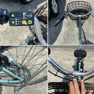 整備済新基準良品 BRIDGESTONE 8.7AH 電動アシスト自転車W10-質実剛健 