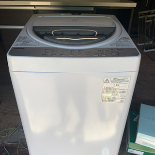 決まりました(美品)2018年 東芝AW-7G6-W 全自動洗濯機 グラン