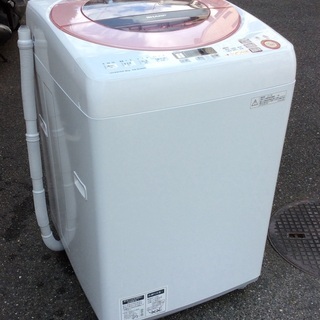 SHAPP 洗濯機 ES-GV80R 2015年製