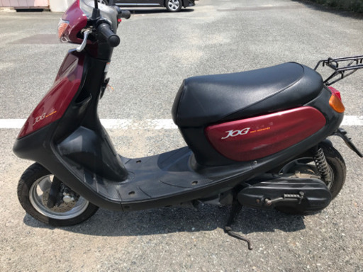 売約済みヤマハ　ジョグ赤　ディスクブレーキ　2スト　　普通に乗れる　福岡市　SA04J