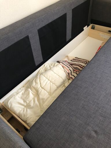 IKEA フリーヘーテン　ソファーベッド　3人掛け　譲ります。