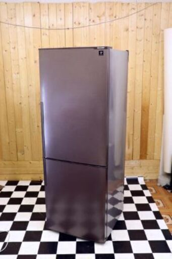 冷蔵庫　SHARP SJ-PD27D-T 2018年製　272L　ブラウン　プラズマクラスター　キッチン　2ドア