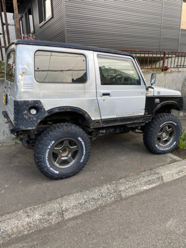ジムニーJA11改 7年車 顔面移植