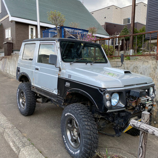 ジムニーJA11改  7年車　顔面移植