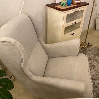 IKEA イケア 展示品 ソファー 1P 1人掛け グレー 美品 中古品