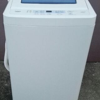 アクア 6.0kg 全自動洗濯機 ホワイトAQUA AQW-S601 配送無料 ...