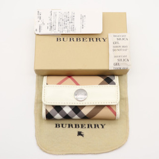 BURBERRY/六連 キーケース》箱 袋 冊子 Sランク 未使用品 極美品 