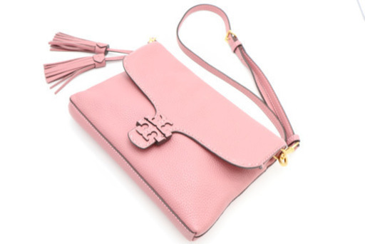 《TORY BURCH/ショルダーバッグ》ABランク 53163 ピンク 袋 美