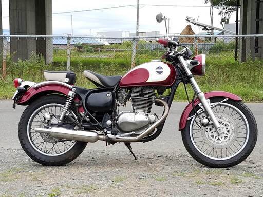 発送可★カワサキ エストレヤ クロームリミテッド BJ250A 動画あり レストアベースに！★交換下取り上取り可札幌 発送可☆カワサキ エストレヤ BJ250A 動画有☆交換下取り上取り可札幌