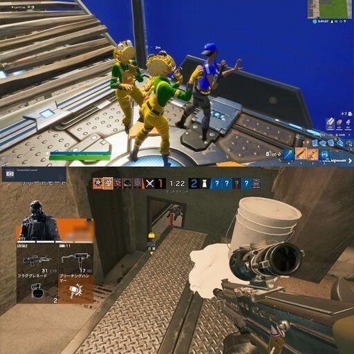 モニターセット☆高FPSゲーミングPC】フォートナイト◎その⑬ モニター