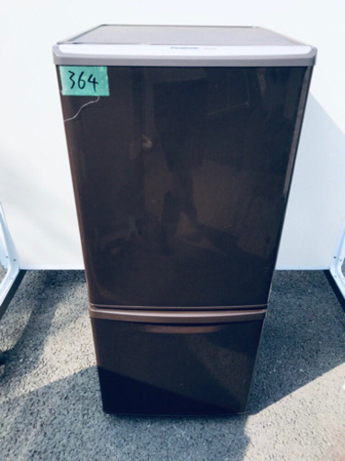 364番 Panasonic✨ノンフロン冷凍冷蔵庫✨NR-B143W-T形‼️