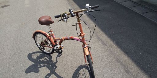 折りたたみ自転車 コールマン ひでやす 岩塚の折りたたみ自転車の中古あげます 譲ります ジモティーで不用品の処分