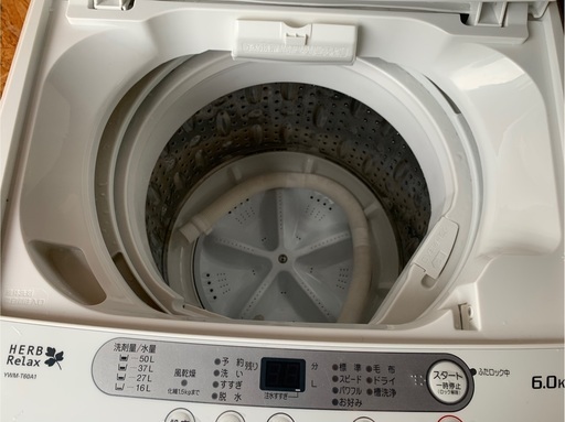 A２904 ヤマダ電機 6kg洗濯機 ２０１８年 綺麗です
