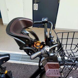 OGK 自転車用　前チャイルドシート　レインカバー付　自転車は付...