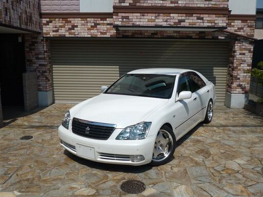 検査3年3月クラウンロイヤルサルーン3 0 実走6万km シャレン18インチ 車高調 純正ナビ バックカメラ 前後ソナー スマートキー クル Sk9 Jpn 泉ヶ丘のクラウンの中古車 ジモティー