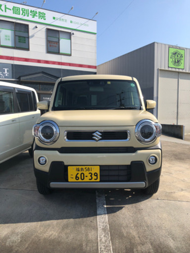 新車同様サービスハスラー４ｗｄハイブリット ｘシフォンアイボリー3000ｋｍ Imaiami 安達のスズキの中古車 ジモティー