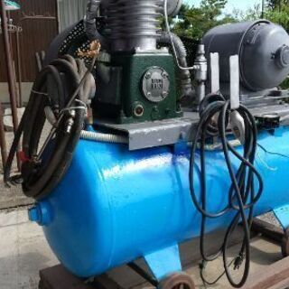 【取りに来られる方限定】富士コンプレッサー PU-1 取りに来られる方限定】富士コンプレッサー PU-1