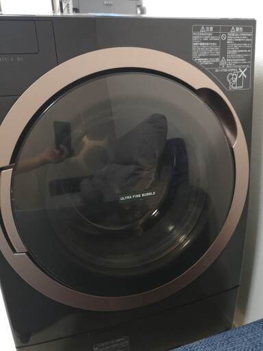 2018年購入 東芝製ドラム式洗濯機 TW-117X