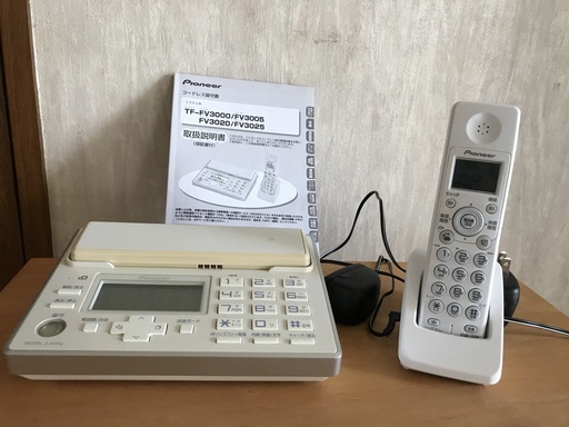 固定電話　子機付き