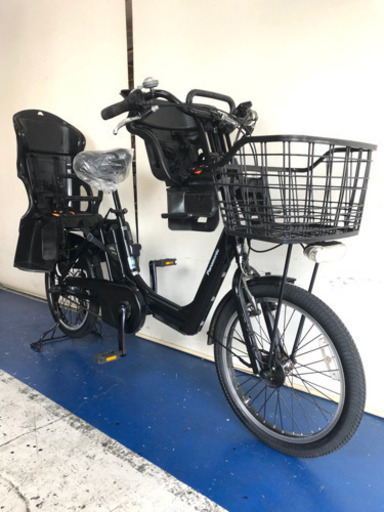 パナソニック　ギュットアニーズ　20インチ 3人乗り 8.9ah 黒　電動自転車　電動アシスト