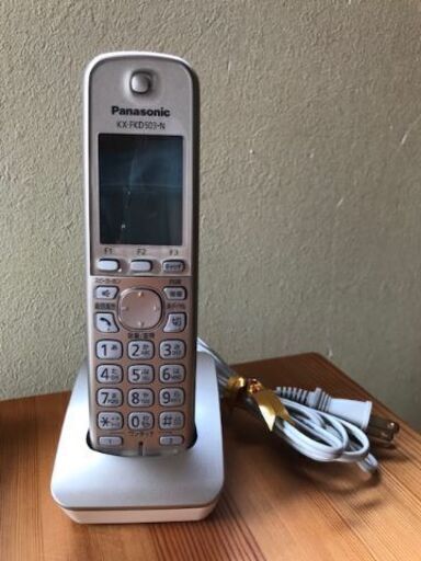 未使用★Panasonic★おたっくす 子機＋充電台