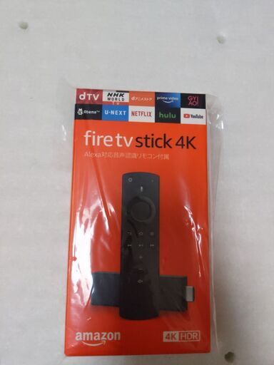【新品未使用未開封】Amazon Fire tv Stick 4K アマゾン　ファイア　スティック