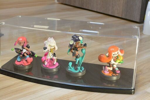 Amiibo 4体セット ヒメ イイダ ガール ガール ネオンピンク スプラトゥーンシリーズ まっちゃあんこ 小幡のフィギュアの中古あげます 譲ります ジモティーで不用品の処分