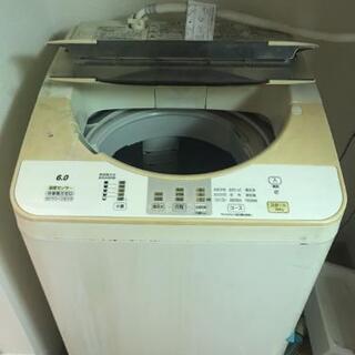 ナショナル洗濯機　6キロ