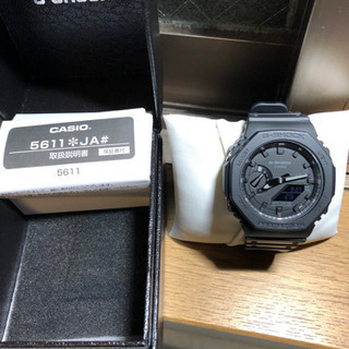 カシオG-SHOCk 今話題の八角形オールブラック