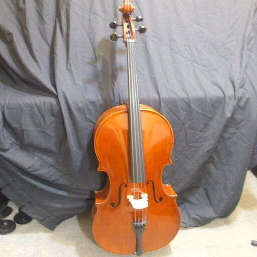 メンテ済み 鈴木バイオリン 中古 美品 チェロ 2013年 CELLO No76 7/8 虎杢 新品 定価57万円 愛知県清須市 手渡し 全国発送対応 中古チェロ 管理2275 メンテ済み 鈴木バイオリン 中古 美品 チェロ 2013年 CELLO No76 7/8 虎杢